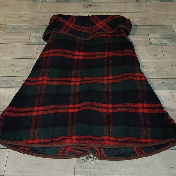 Peach Love California Plaid Vest sz Small - Picture 3 of 4